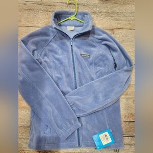 New Nwt Women Columbia Large L Fleece Jacket